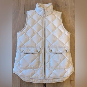 J. Crew Quilted Puffer Vest - size XS
